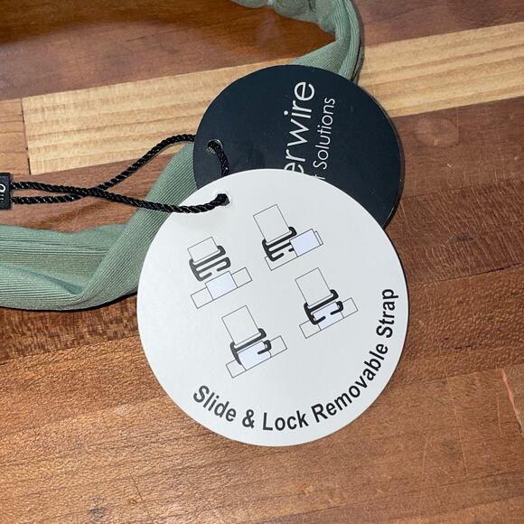 Coco Reef Women's Charisma Pleated Swim Top 36/38D, Palm Green - Picture 3 of 9